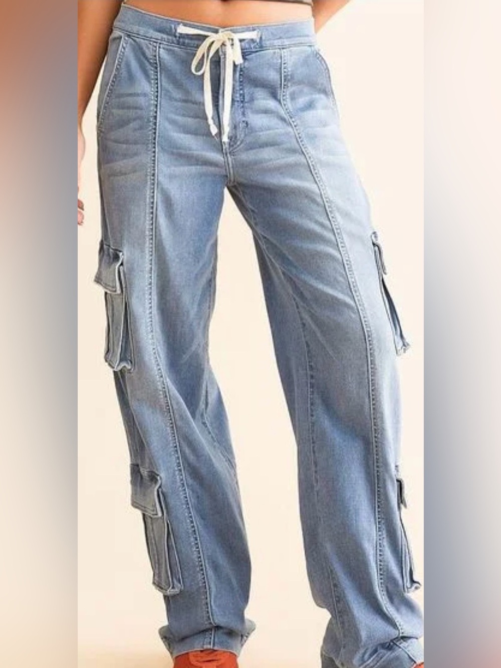 Hidden Alyx Baggy Cargo Stretch Jean